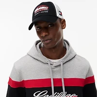 Men's Tommy Hilfiger x Cadillac F1 Team Black/White Script Adjustable Trucker Hat