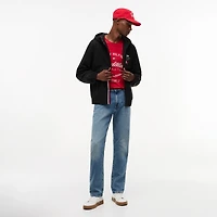 Coupe-vent à capuche zippé noir Tommy Hilfiger x Cadillac F1 Team pour homme