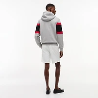 Men's Tommy Hilfiger x Cadillac F1 Team Red Colorblock Stripe Hoodie