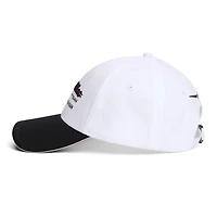Men's Tommy Hilfiger x Cadillac F1 Team White/Black Script Adjustable Hat