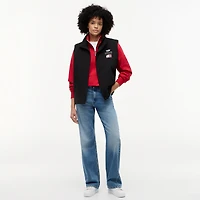 Unisex Tommy Hilfiger Black Cadillac F1 Team Gilet Full-Zip Jacket