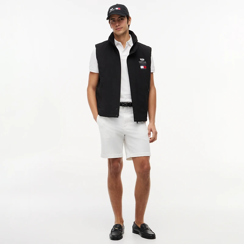 Unisex Tommy Hilfiger Black Cadillac F1 Team Gilet Full-Zip Jacket