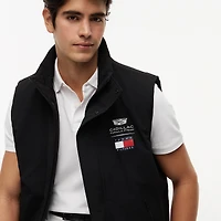 Unisex Tommy Hilfiger Black Cadillac F1 Team Gilet Full-Zip Jacket