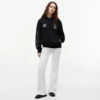 Unisex Tommy Hilfiger Black Cadillac F1 Team Racing Graphic Hoodie