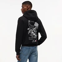 Unisex Tommy Hilfiger Black Cadillac F1 Team Racing Graphic Hoodie