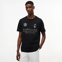 Unisex Tommy Hilfiger Black Cadillac F1 Team Racing Graphic T-Shirt