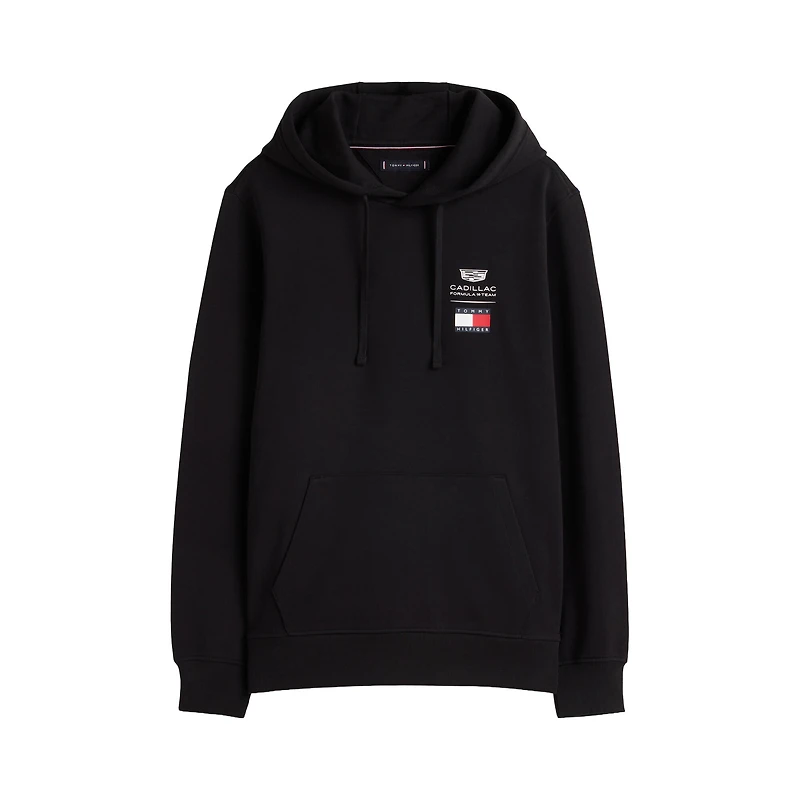 Unisex Tommy Hilfiger x Cadillac F1 Team Black Logo Hoodie
