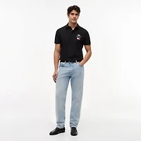Unisex Tommy Hilfiger x Cadillac F1 Team Black Logo Polo