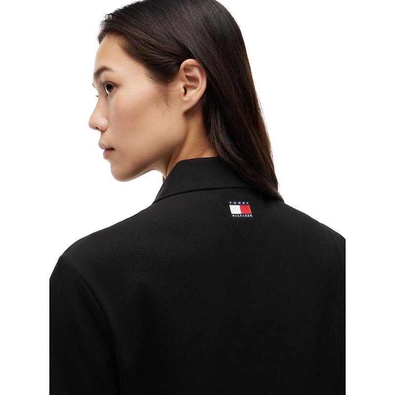 Unisex Tommy Hilfiger x Cadillac F1 Team Black Logo Polo