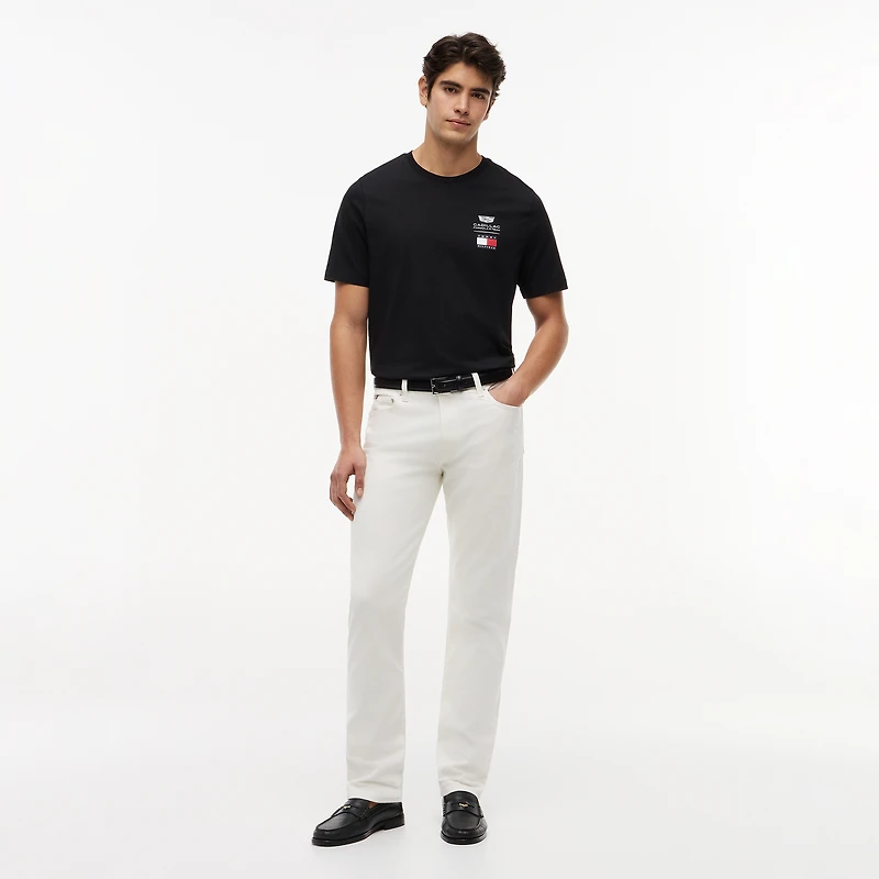 Unisex Tommy Hilfiger x Cadillac F1 Team Black Logo T-Shirt