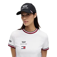 Casquette unisexe Tommy Hilfiger x Cadillac F1 Team noire réplique ajustable