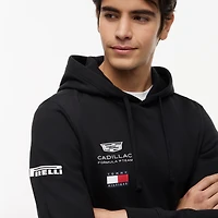 Unisex Tommy Hilfiger x Cadillac F1 Team Black Replica Crew Hoodie