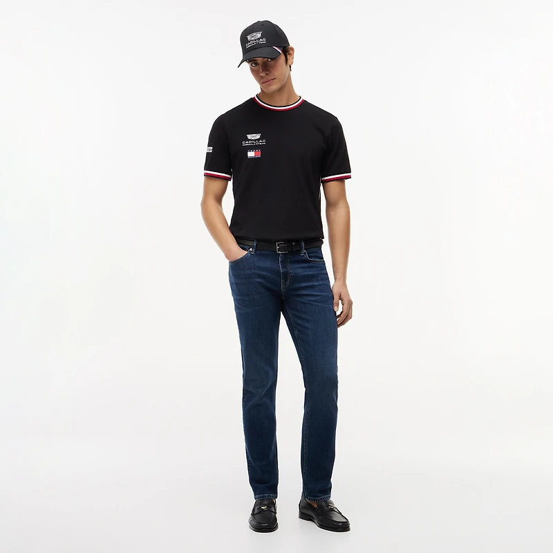 Unisex Tommy Hilfiger x Cadillac F1 Team White Replica Logo T-Shirt