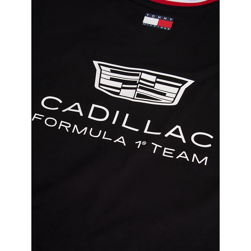 Unisex Tommy Hilfiger x Cadillac F1 Team White Replica Logo T-Shirt