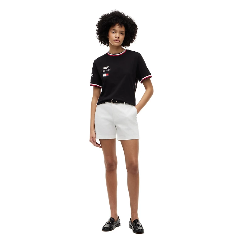 Unisex Tommy Hilfiger x Cadillac F1 Team White Replica Logo T-Shirt