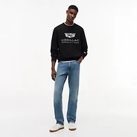 Sweat-shirt unisexe Tommy Hilfiger x Cadillac F1 Team avec logo Black Shield