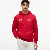 Unisex Tommy Hilfiger x Cadillac F1 Team White Speed Graphic Hoodie