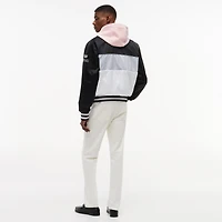 Unisex Tommy Hilfiger x Cadillac F1 Team  White Miami Full-Snap Varsity Bomber Jacket