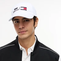 Casquette unisexe Tommy Hilfiger x Cadillac F1 Team blanche avec logo ajustable