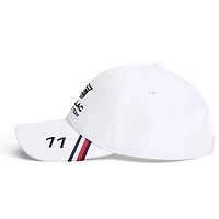 Unisex Tommy Hilfiger x Cadillac F1 Team White Sergio Perez Driver 11 Adjustable Hat