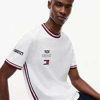 Unisex Tommy Hilfiger x Cadillac F1 Team White Valtteri Bottas Driver 77 T-Shirt