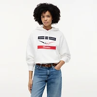 Women's Tommy Hilfiger x Cadillac F1 Team White Chevron Hoodie