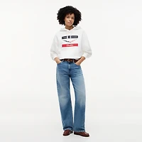 Women's Tommy Hilfiger x Cadillac F1 Team White Chevron Hoodie
