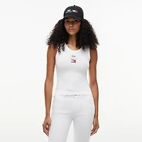 Women's Tommy Hilfiger x Cadillac F1 Team White Logo Tank Top