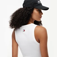 Women's Tommy Hilfiger x Cadillac F1 Team White Logo Tank Top
