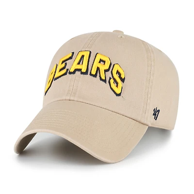 Men's '47  Khaki Cal Bears Vault Clean Up Adjustable Hat