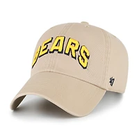 Men's '47  Khaki Cal Bears Vault Clean Up Adjustable Hat