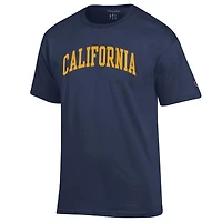 Men's Champion  Navy Cal Bears Basic Arch T-Shirt