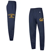 Men's Champion  Navy Cal Bears Powerblend Banded Fleece Sweatpants