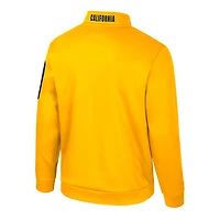 Veste polaire à fermeture éclair quart de tour Colosseum Gold Cal Bears pour homme