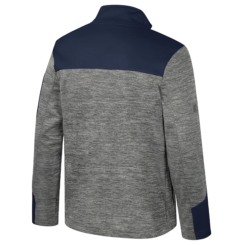 Men's Colosseum  Gray/Navy Cal Bears Guard Full-Zip Jacket