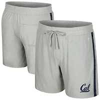Men's Colosseum Gray Cal Bears Mac Shorts