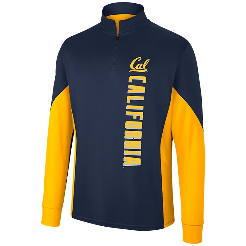Haut à quart de zip Colosseum Navy Cal Bears Bart pour hommes