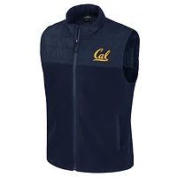 Gilet zippé bleu marine Colosseum Cal Bears Block The Sun pour homme
