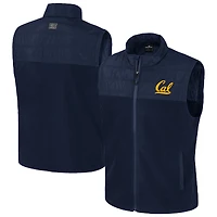 Gilet zippé bleu marine Colosseum Cal Bears Block The Sun pour homme