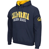 Men's Colosseum Navy Cal Bears Double Arch Pullover Hoodie