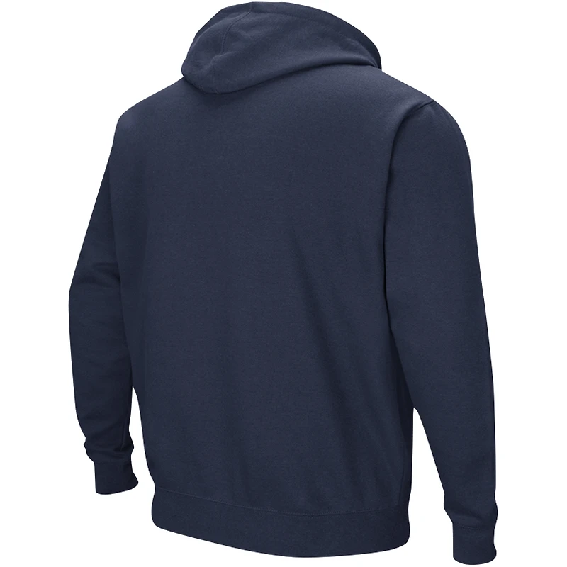 Men's Colosseum Navy Cal Bears Double Arch Pullover Hoodie