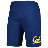 Ensemble t-shirt et short Cal Bears Downfield Concepts Sport bleu marine/blanc pour homme