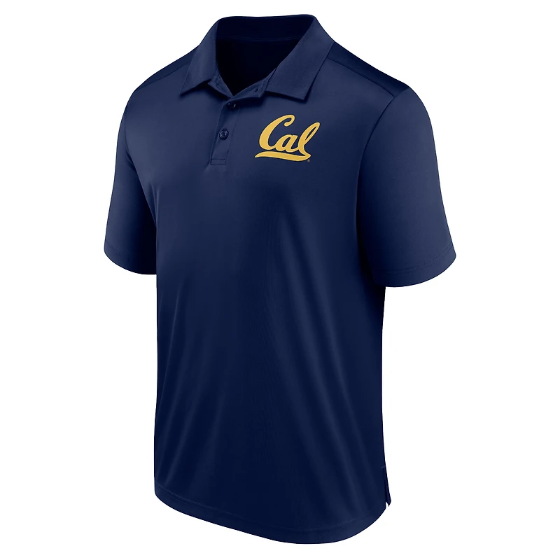 Polo Fanatics Navy Cal Bears pour hommes, bloc latéral gauche
