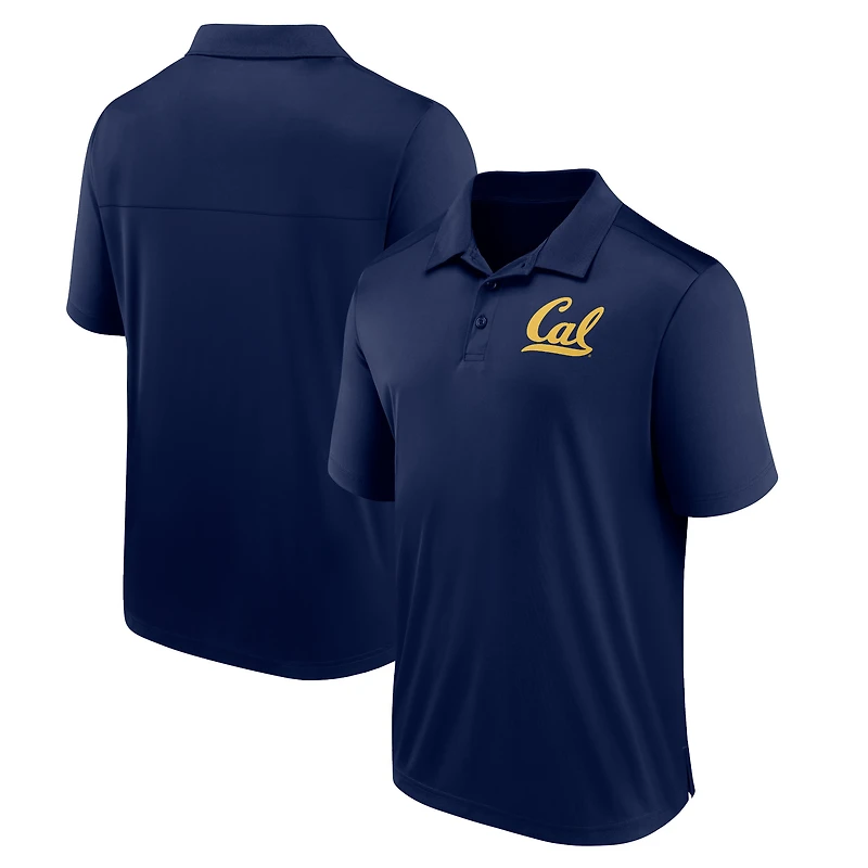 Polo Fanatics Navy Cal Bears pour hommes, bloc latéral gauche
