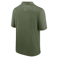 Men's Fanatics Olive Cal Bears OHT Defender Polo