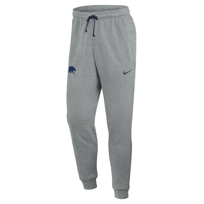 Men's Nike Heather Gray Cal Bears Basketball Practice Dri-FIT Taper Sweatpants