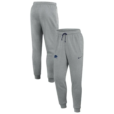 Men's Nike Heather Gray Cal Bears Basketball Practice Dri-FIT Taper Sweatpants