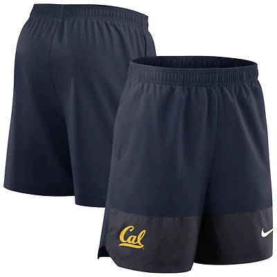 Short Nike bleu marine Cal Bears 2025 Sideline Performance pour homme