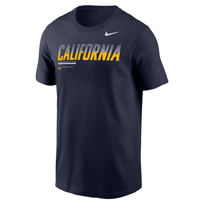 Men's Nike Navy Cal Bears 2026 Sideline Wordmark Legend Dri-FIT T-Shirt