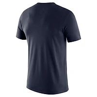 T-shirt Nike Dri-FIT Legend bleu marine Cal Bears 2026 Sideline Wordmark pour homme